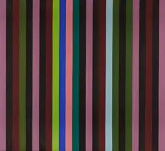 Gene Davis, Untitled 65-6, acrylic on canvas