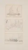 Edward William Cooke R.a., A Collection Of Studies Of Shipping, Mainly In Continental Locations Including, Amsterdam, Zaadam, Biesbosch, Avignon, Boulogne And Dunkirk, pencil
