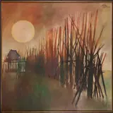 Amand Panin, Full Moon, oil on canvas