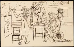 Henry Tonks, A Folio Of Sketches And Studies, pen and ink and pencil