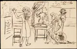 Henry Tonks, A Folio Of Sketches And Studies, pen and ink and pencil