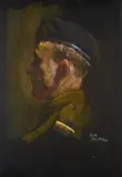Percy Drake Brookshaw, Folio Of Wartime Portraits, watercolour