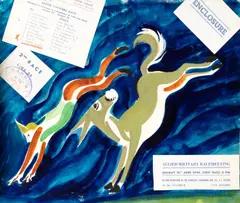 Percy Drake Brookshaw, The Artist's Wartime Scrapbook, collages