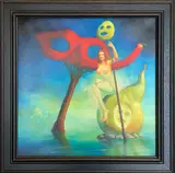 José Roosevelt, Masque à Venise, 2006, huile sur toile