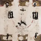 Marie Marziac, Que dire!, technique mixte sur toile