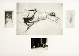 Ernest Pignon-Ernest, La Mort de la Vierge, gravure et photographie