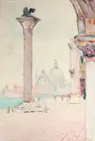 Włodzimierz Terlikowski, Wenecja, 1926 r., 1926, olej, płótno