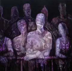 Unison, 2026 by Malwina Rachoń, 2026, akryl, płótno, sold Aug 2026