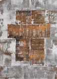Katarzyna Polic-Patkowska, Echo 3, 2019, 2019, technika własna, płótno