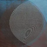 Michał Rybiński, Interferencje II, 2024, 2024, akryl, płótno
