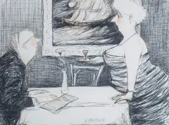 Andrzej Umiastowski, Czułość, 2025, 2025, pastel, papier