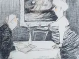 Andrzej Umiastowski, Czułość, 2025, 2025, pastel, papier