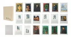 Moïse Kisling, Teka L'epopee Bohemienne, 1959 r., 1959, Kompletne folio ilustrowane przez Mojżesza Kislinga do tekstu Réne Héron de Villefosse'a w ekskluzywnym płóciennym etui. Wydawnictwo Bernard Klein, Paryż
