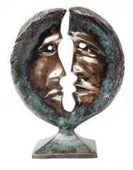 Stanisław Wysocki, Dialog, 2012 r., 2012, brąz patynowany
