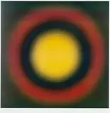 Wojciech Fangor, M5, 1966/2002, serigrafia barwna, papier