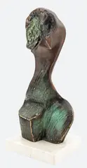 Stanisław Wysocki, Akt, 1998, 1998, brąz, kamień
