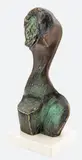 Stanisław Wysocki, Akt, 1998, 1998, brąz, kamień