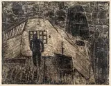 Ryszard Stryjec, W pracowni, z cyklu "Wnętrza", 1961
