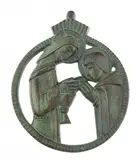 Jean Lambert-Rucki, Medal - Sakrament Komunii Świętej, poł. XX w., brąz