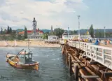 Henryk Baranowski, Sopot, olej, płótno