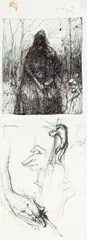 Jerzy Duda-Gracz, Szkice do obrazu Jesień, 1981, 1981