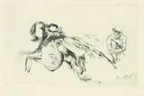 Agata Schubert, Nachgedanken/Refleksja, 1994, 1994, akwaforta, papier, 17