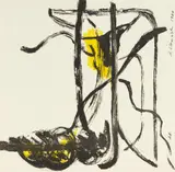Alina Ślesińska, Bez tytułu (z teki Konfrontacje), 1960, 1960, monotypia, papier, 19