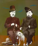 Antoni Fałat, Bez tytułu, 1982, 1982, olej, płótno