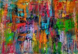 Gossia Zielaskowska, Map Mystery (dyptyk), 2025, 2025, akryl, płótno
