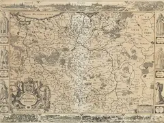 Jodocus Hondius II, Nova Polonia delineatio, Mapa ziem Rzeczpospolitej pochodząca z „Atlas Maior Appendix”, stan pierwszy, Amsterdam, 1606–1630 miedzioryt