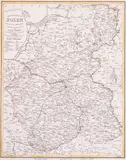 Das Königreich Polen. Nach den besten Hilfsmitteln entworfen und gezeichnet… by Friedrich Wilhelm Streit Heinrich Leutemann, Mapa Królestwa Polskiego, wyd. J.C. Hinrichs, Lipsk, 1853 litografia barwna, sold Jan 2026