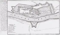 Gabriel Bodenehr, Marienburg, Plan Malborka, Augsburg, 1721 miedzioryt
