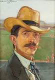 Wlastimil Hofman, Autoportret