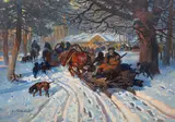 Jerzy Potrzebowski, Powrót z polowania