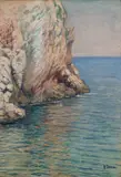 Soter Jaxa-Małachowski, Capri, gwasz, papier, 33