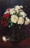 Ignacy Zygmuntowicz, Peonie, olej, płótno