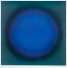 Wojciech Fangor, M 65, 1968/2002, serigrafia barwna, papier
