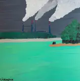 Michał Żytniak, Noce i Dnie, 2019, 2019, akryl, płótno