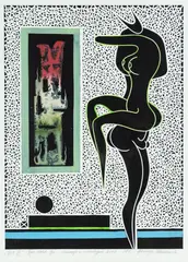 Henryk Płóciennik, Ero IX, 2008, 2008, monotypia, papier