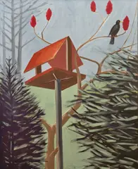 Jarosław Modzelewski, Kos, 2022, 2022, tempera żółtkowa, płótno