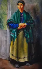 Moïse Kisling, Rzymianka, 1921 r., 1921, olej, płótno