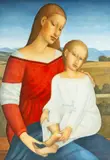 Roman Zakrzewski, Madonna z dzieciątkiem, 2011, 2011, olej, płótno