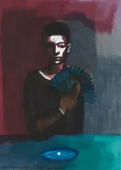 Katarzyna Karpowicz, Wyjątkowy wieczór, 2022, 2022, tempera, papier
