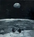 The Krasnals, Wszechświat piękny jest, 2022, 2022, olej, płótno