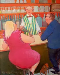 Andrzej Umiastowski, Bez tytułu, 2009, 2009, olej, płótno