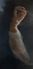 Wojciech Gerson, Brzask, 1887 r., 1887, olej, płótno