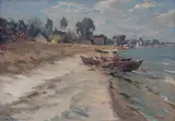 Henryk Baranowski, Przystań rybacka, 1969 r.