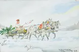Karol Kossak, Zbliżają się święta, 1971 r.