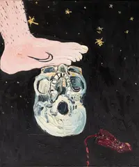 Konrad Żukowski, Bez tytułu, 2019, 2019, olej, płótno