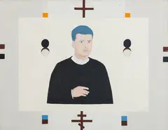 Bez tytułu, 2003 by Ignacy Czwartos, 2003, olej, płótno, sold Jun 2025